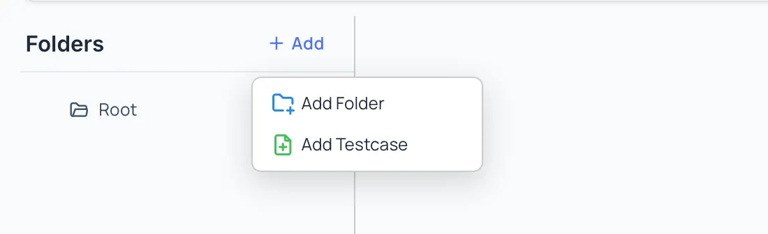 Create Folder Menu